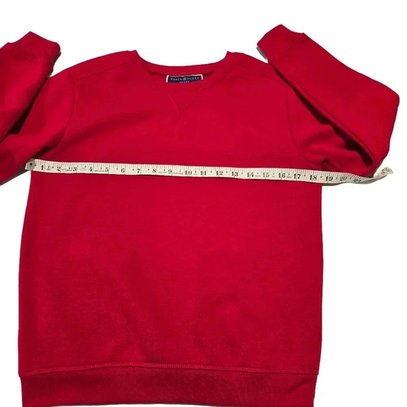 Women's Red Crewneck Sweatshirt - size pp - Picture 5 of 13